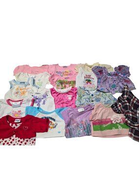 Large Lot Of Build-A-Bear Workshop BAB Tops Blouses Shirts